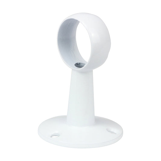TIMCO Centre Bracket For Round Tube White - 25mm - Image