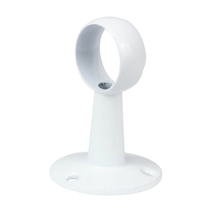 TIMCO Centre Bracket For Round Tube White - 25mm - Image