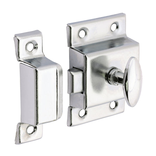 TIMCO Cupboard Catch - Nickel - 38 x 56mm - Image