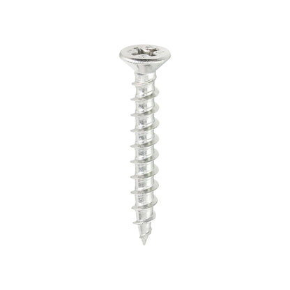 TIMCO Window Fabrication Screws Countersunk with Ribs PH Single Thread Gimlet Tip Stainless Steel - 4.3 x 30 - Image