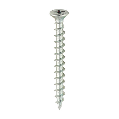 TIMCO Window Fabrication Screws Countersunk with Ribs PH Single Thread Gimlet Point Zinc - 4.3 x 40 - Image
