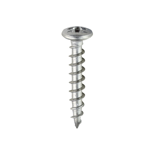 TIMCO Window Fabrication Screws Friction Stay Shallow Pan Countersunk PH Single Thread Gimlet Tip Stainless Steel - 4.3 x 25 - Image