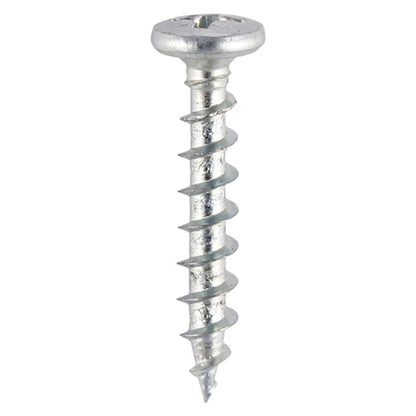 TIMCO Window Fabrication Screws Friction Stay Shallow Pan Countersunk PH Single Thread Gimlet Point Zinc - 4.3 x 16 - Image