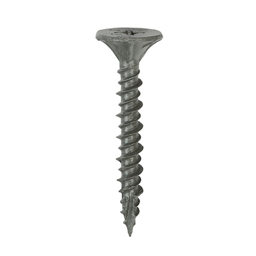 TIMCO Twin-Cut Cement Board Countersunk Exterior Silver Screws - 4.2 x 32 - Image
