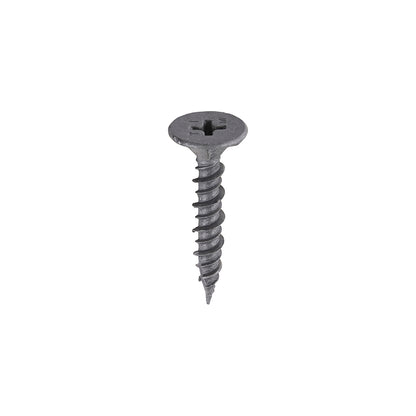 TIMCO Twin-Cut Cement Board Countersunk Exterior Silver Screws - 4.2 x 25 - Image