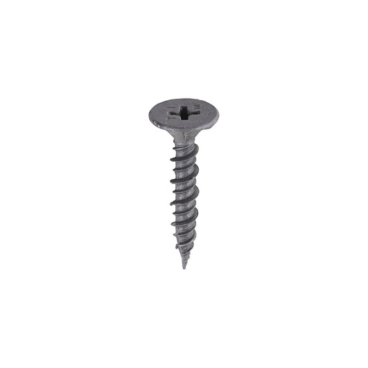 TIMCO Twin-Cut Cement Board Countersunk Exterior Silver Screws - 4.2 x 25 - Image