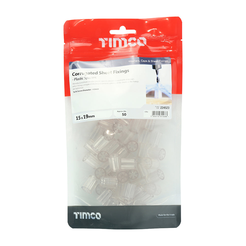 TIMCO Corrugated Sheet Spacer - 15.0 x 19 - Image