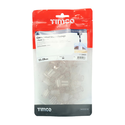 TIMCO Corrugated Sheet Spacer - 15.0 x 19 - Image