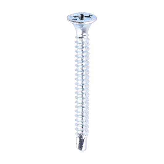 TIMCO Cill Screws Bugle PH Self-Tapping Thread Self-Drilling Point Zinc - 4.2 x 42 - Image