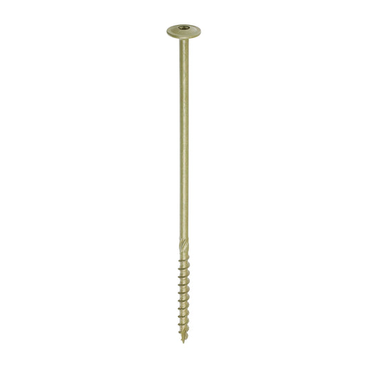 TIMCO Wafer Head Exterior Green Timber Screws  - 8.0 x 225 - Image