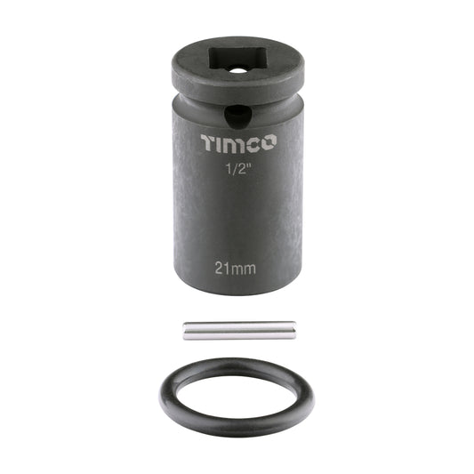 TIMCO X6 Impact Sockets - 21 x 52mm - Image