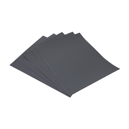 TIMCO Wet & Dry Sanding Sheets 600 Grit Black - 230 x 280mm - Image