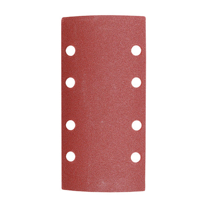 TIMCO 1/3 Sanding Sheets 120 Grit Red Punched - 93 x 185mm - Image