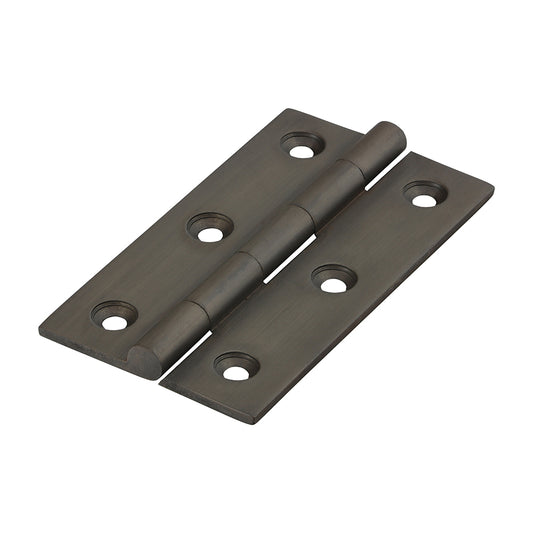 TIMCO Solid Drawn Hinge - Solid Brass - Bronze - 75 x 40