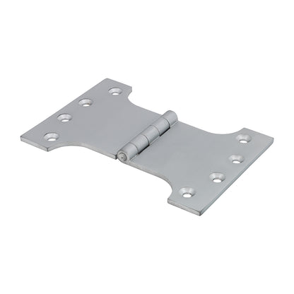 TIMCO Parliament Hinge (488) - Solid Brass - Satin Chrome - 102 x 150 - Image