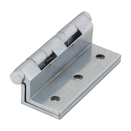 TIMCO Ball Bearing Stormproof Hinge (1951) - Solid Brass - Polished Chrome - 64 x 55 - Image