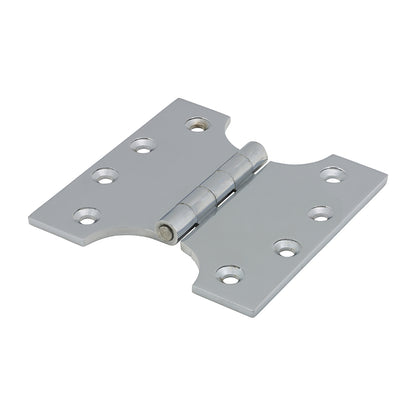 TIMCO Parliament Hinge (488) - Solid Brass - Polished Chrome - 102 x 100 - Image