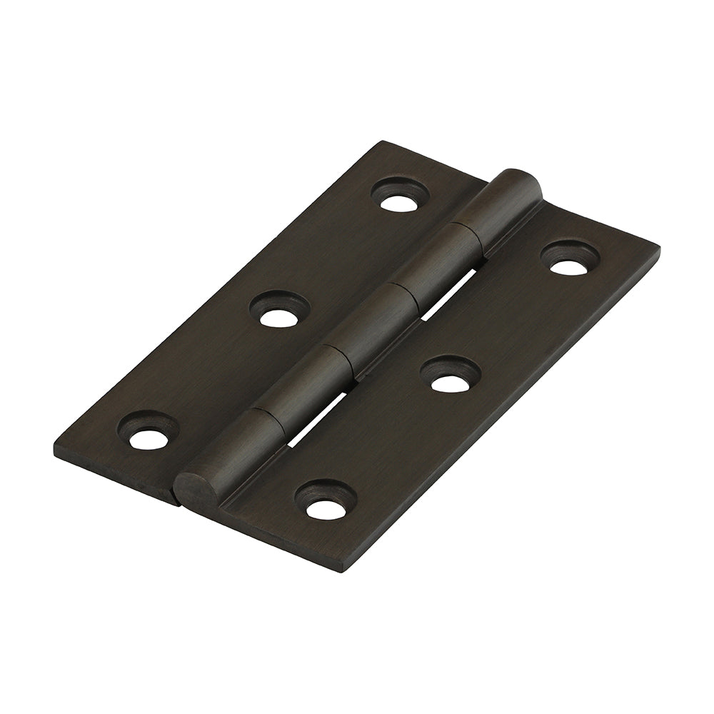 TIMCO Solid Drawn Hinge - Solid Brass - Bronze - 64 x 35