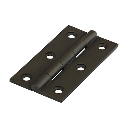 TIMCO Solid Drawn Hinge - Solid Brass - Bronze - 64 x 35
