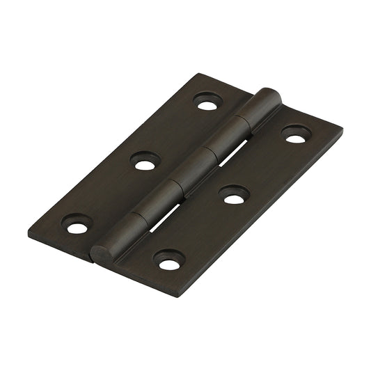 TIMCO Solid Drawn Hinge - Solid Brass - Bronze - 64 x 35
