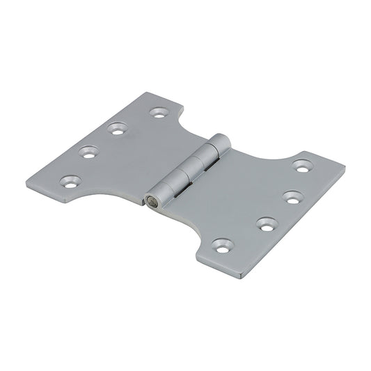 TIMCO Parliament Hinge (488) - Solid Brass - Satin Chrome - 102 x 125 - Image