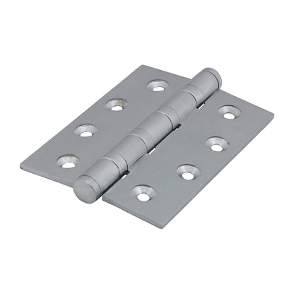 TIMCO Performance Ball Race Hinge - Solid Brass - Satin Chrome - 102 x 76