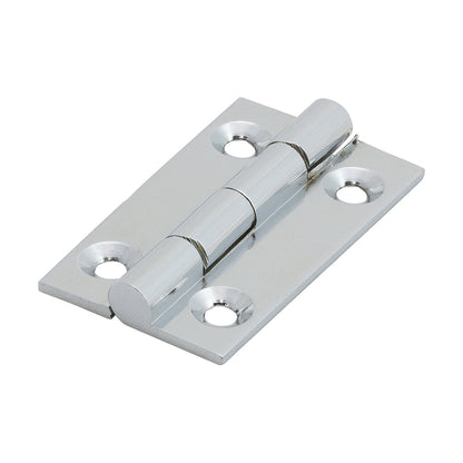 TIMCO Solid Drawn Hinge - Solid Brass - Polished Chrome - 38 x 22