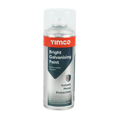 TIMCO Bright Galvanising Paint - 380ml - Image
