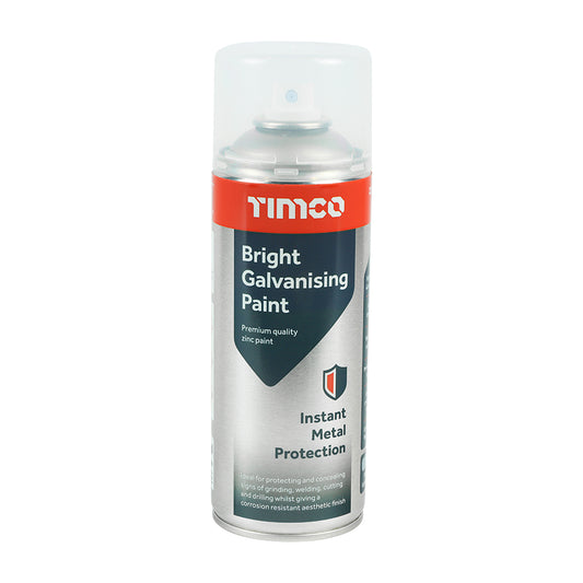 TIMCO Bright Galvanising Paint - 380ml - Image