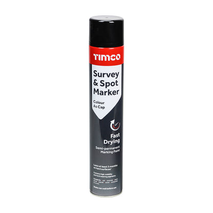 TIMCO Survey & Spot Marker Black - 750ml - Image