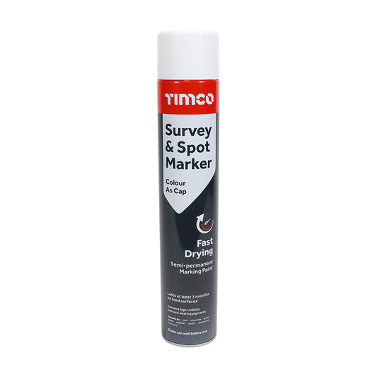 TIMCO Survey & Spot Marker White - 750ml - Image