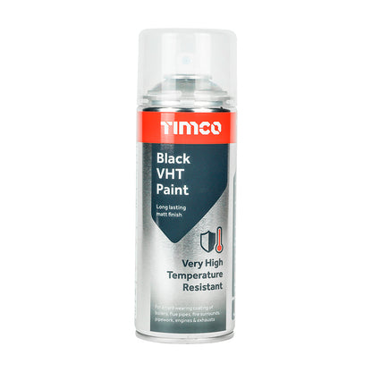 TIMCO VHT Paint Black - 380ml - Image