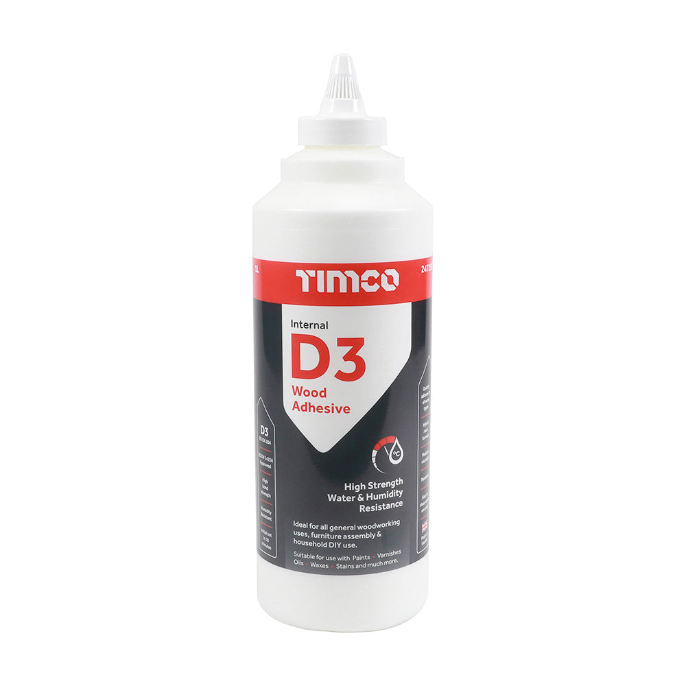 TIMCO Internal D3 Wood Adhesive - 1L - Image