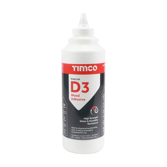TIMCO Internal D3 Wood Adhesive - 1L - Image