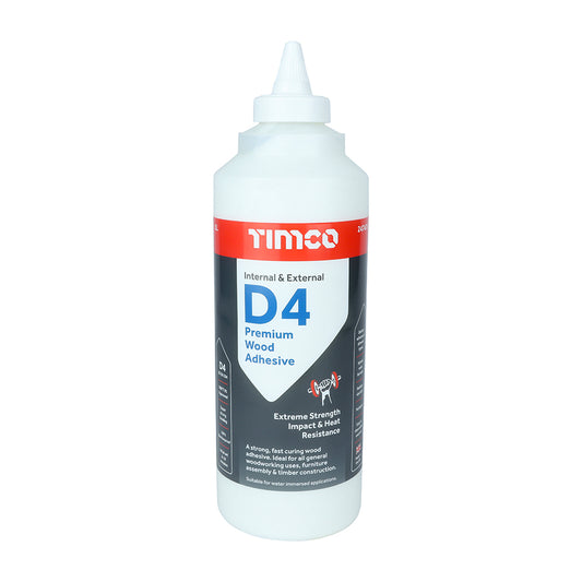 TIMCO Premium Internal & External D4 Wood Adhesive - 1L - Image