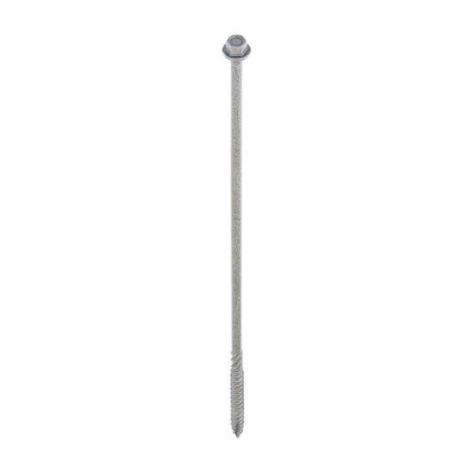TIMCO Timber Screws Hex Flange Head Exterior Green - 6.7 x 250 - Image