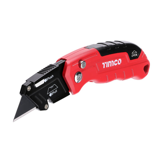 TIMCO Folding Utility Knife - 60 x 19 x 0.6mm - Image
