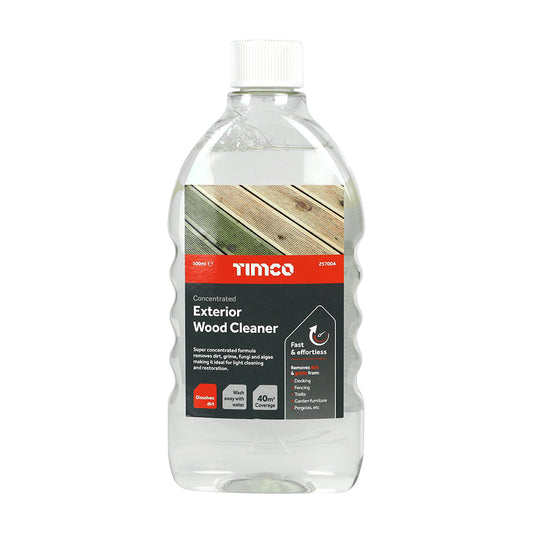 TIMCO Exterior Wood Cleaner Concentrate - 500ml - Image