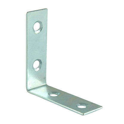 TIMCO Corner Braces Silver - 25 x 25 x 16 - Image