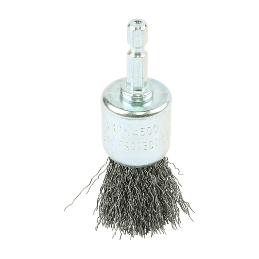 TIMCO Drill End Brush Crimped Steel Wire - 25mm - Image