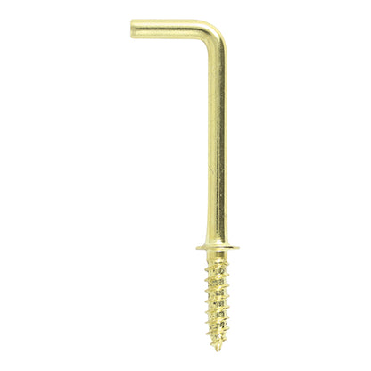 TIMCO Cup Hooks Square Electro Brass - 25mm - Image