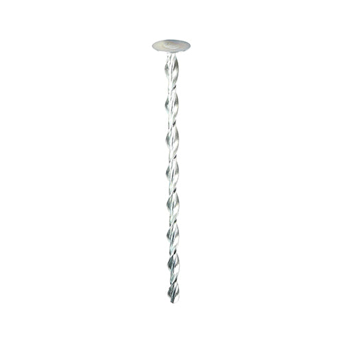 TIMCO Helical Flat Roof Fixing Silver - 8.0 x 165 - Image