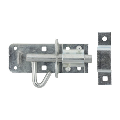 TIMCO Brenton Padbolt Elongated Keep - Zinc - 4" - Image