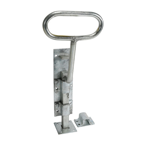 TIMCO Bow Handle Bolt Hot Dipped Galvanised - 12" - Image