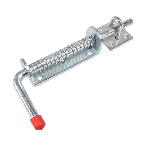 TIMCO Spring Loaded Animal Bolt Hot Dipped Galvanised - 9" - Image
