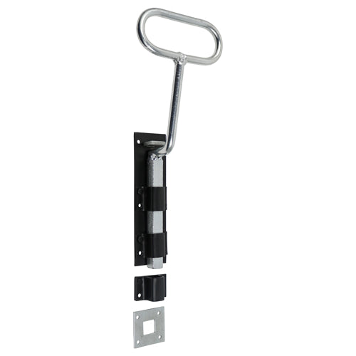 TIMCO Bow Handle Bolt Black - 12" - Image