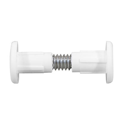 TIMCO Plastic Cabinet Connector Bolts White - 28mm - Image
