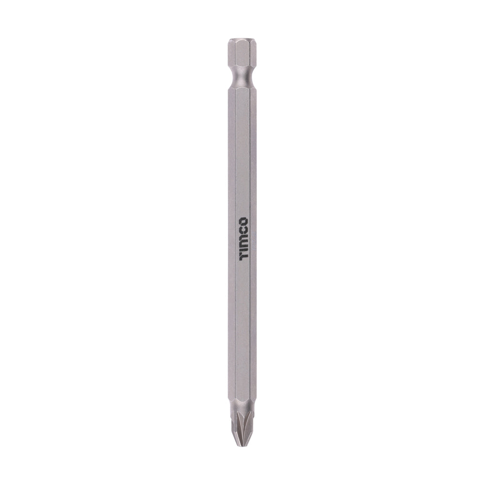 TIMCO Pozi Driver Bit S2 Grey - No.2 x 100 - Image