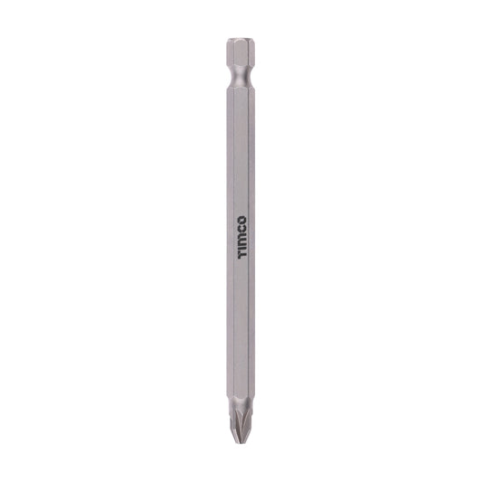 TIMCO Pozi Driver Bit S2 Grey - No.2 x 100 - Image