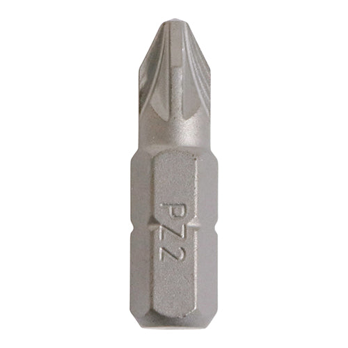 TIMCO Pozi Driver Bit S2 Grey - No.2 x 25 - Image